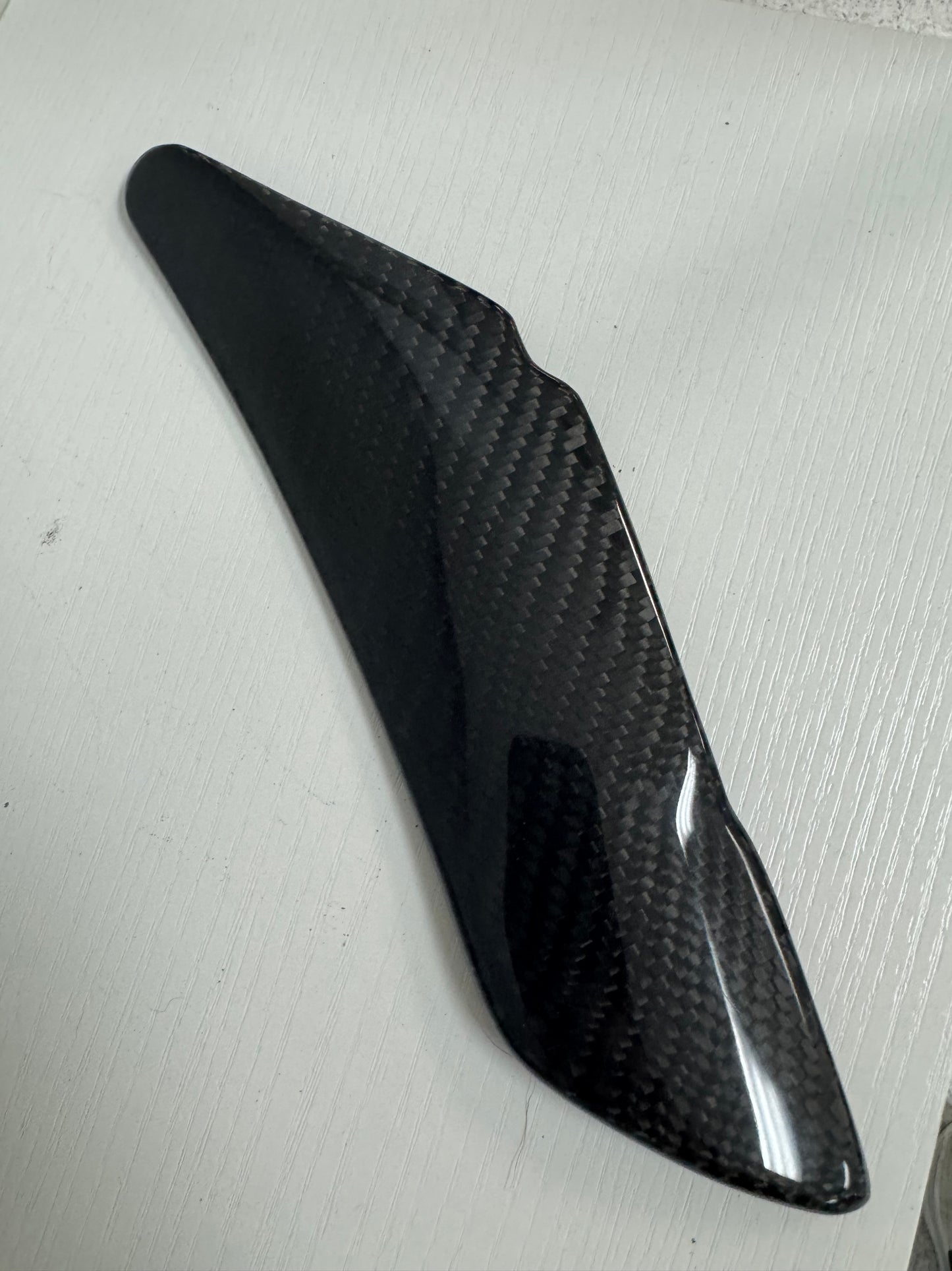 ****Preorder Only*****2024+ Street Glide Fork Wind Deflectors- Carbon Fiber- ****Preorder Only*****